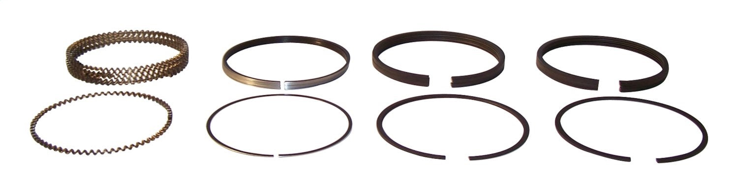 Crown Automotive Jeep Replacement 5012364AAK Engine Piston Ring Set; Standard Size; Set Of 8; - Truck Part Superstore