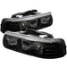 Spyder Auto 5012470 Crystal Headlights; Pair; Black; - Truck Part Superstore