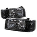 Spyder Auto 5012494 LED Crystal Headlights; 1 pc.; Pair; Black; - Truck Part Superstore
