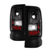 Spyder Auto 5012753 XTune Euro Style Tail Lights; Black; - Truck Part Superstore