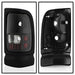 Spyder Auto 5012753 XTune Euro Style Tail Lights; Black; - Truck Part Superstore
