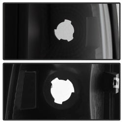 Spyder Auto 5012753 XTune Euro Style Tail Lights; Black; - Truck Part Superstore
