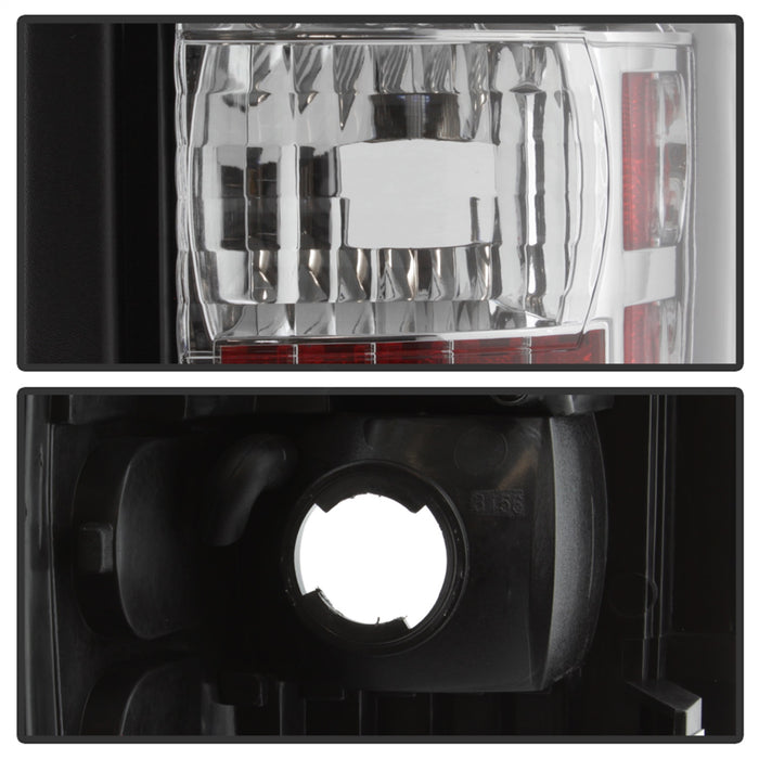 Spyder Auto 5012760 XTune Euro Style Tail Lights; Chrome; - Truck Part Superstore