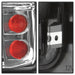 Spyder Auto 5012760 XTune Euro Style Tail Lights; Chrome; - Truck Part Superstore