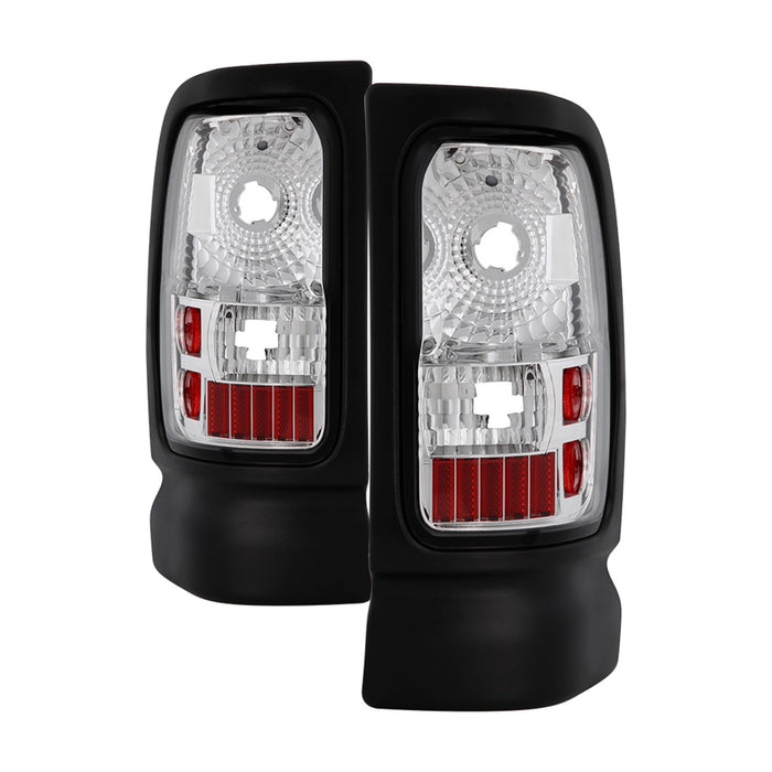 Spyder Auto 5012760 XTune Euro Style Tail Lights; Chrome; - Truck Part Superstore