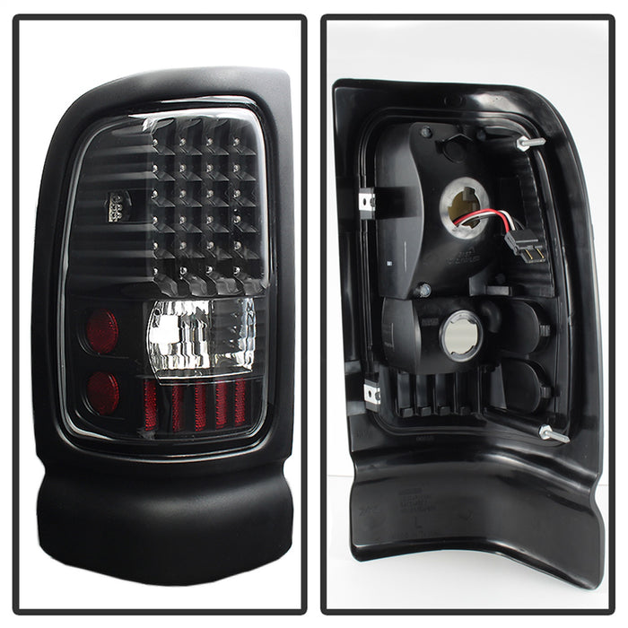 Spyder Auto 5012777 XTune LED Tail Lights; Black; - Truck Part Superstore