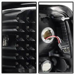 Spyder Auto 5012777 XTune LED Tail Lights; Black; - Truck Part Superstore