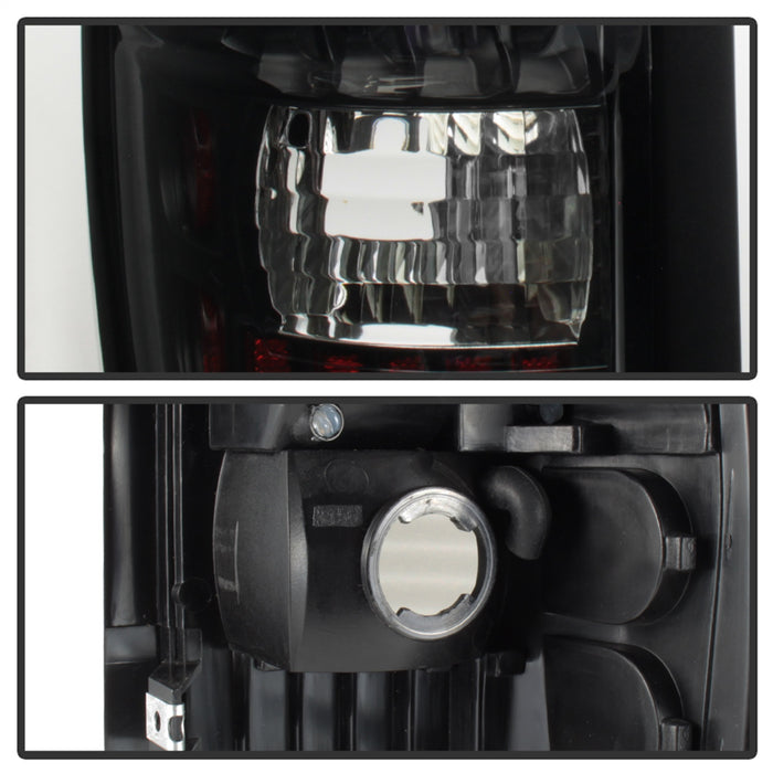 Spyder Auto 5012777 XTune LED Tail Lights; Black; - Truck Part Superstore