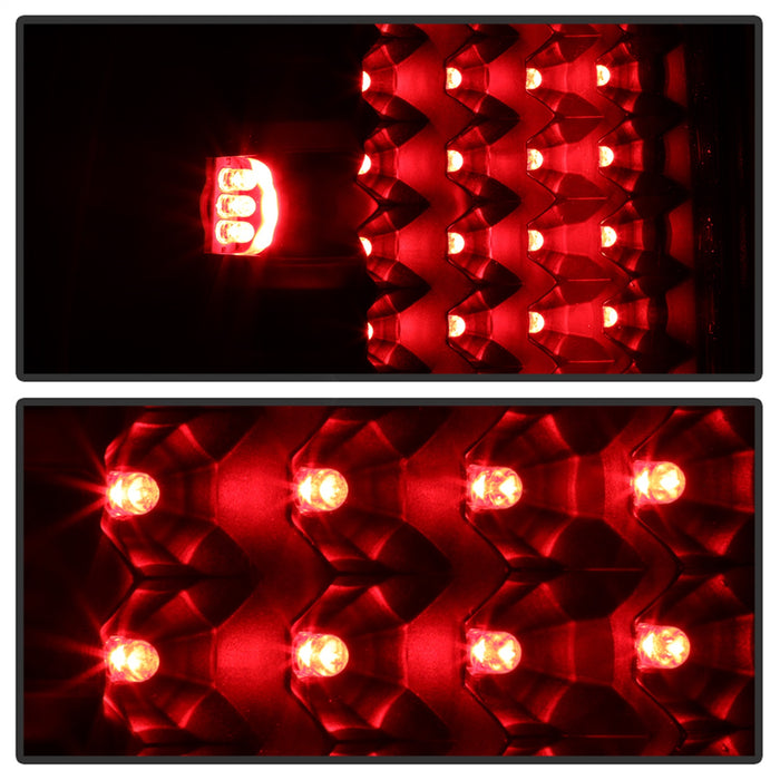 Spyder Auto 5012777 XTune LED Tail Lights; Black; - Truck Part Superstore