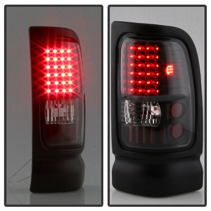 Spyder Auto 5012777 XTune LED Tail Lights; Black; - Truck Part Superstore