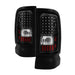 Spyder Auto 5012777 XTune LED Tail Lights; Black; - Truck Part Superstore