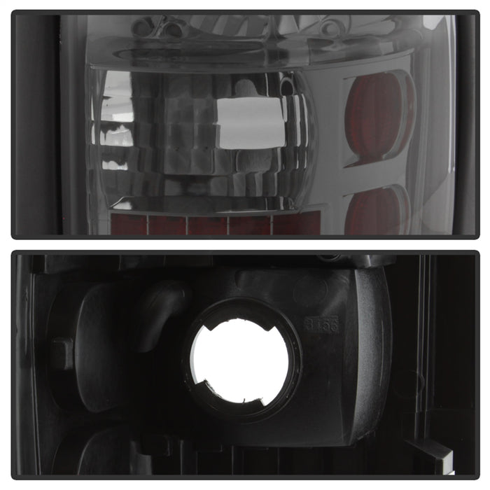 Spyder Auto 5012814 XTune Euro Style Tail Lights; Smoke; - Truck Part Superstore