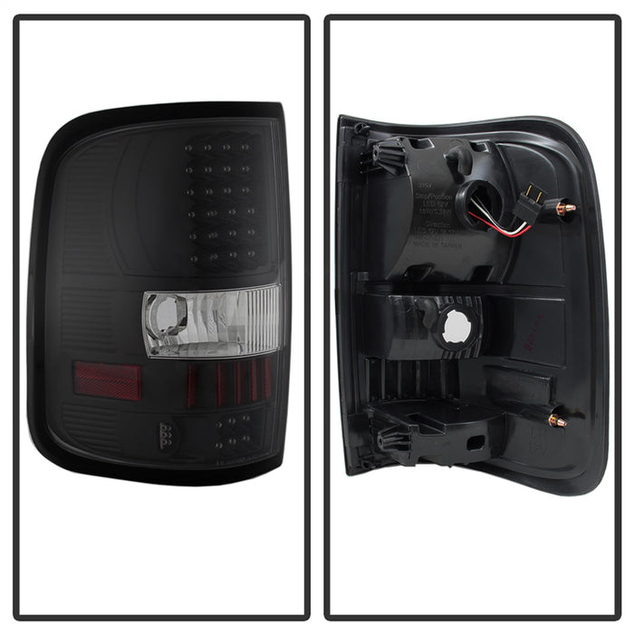Spyder Auto 5012890 XTune LED Tail Lights; Black; - Truck Part Superstore