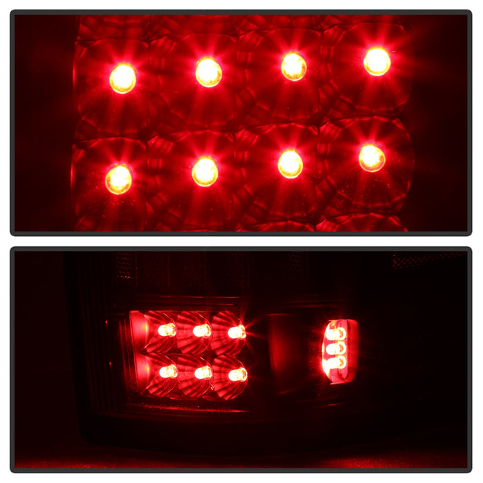 Spyder Auto 5012890 XTune LED Tail Lights; Black; - Truck Part Superstore