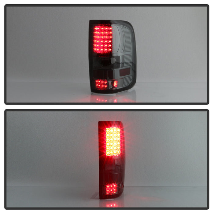 Spyder Auto 5012920 XTune LED Tail Lights; Smoke; - Truck Part Superstore