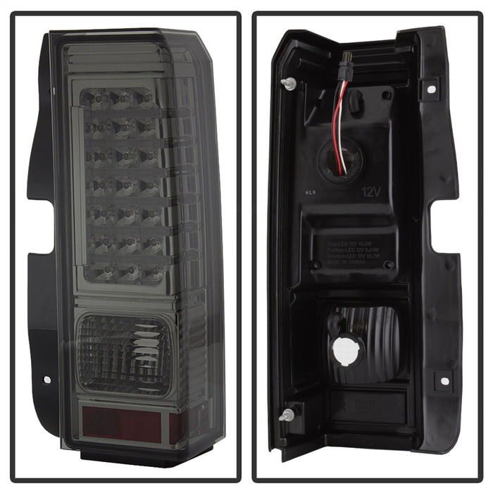 Spyder Auto 5013064 XTune LED Tail Lights; Smoke; - Truck Part Superstore