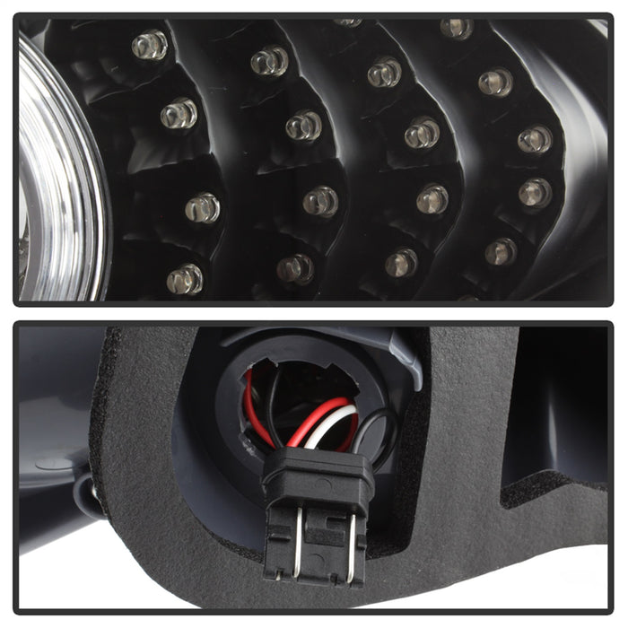 Spyder Auto 5013101 XTune LED Tail Lights; Black; - Truck Part Superstore