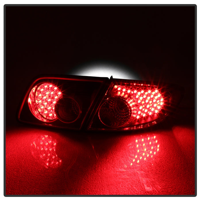 Spyder Auto 5013101 XTune LED Tail Lights; Black; - Truck Part Superstore