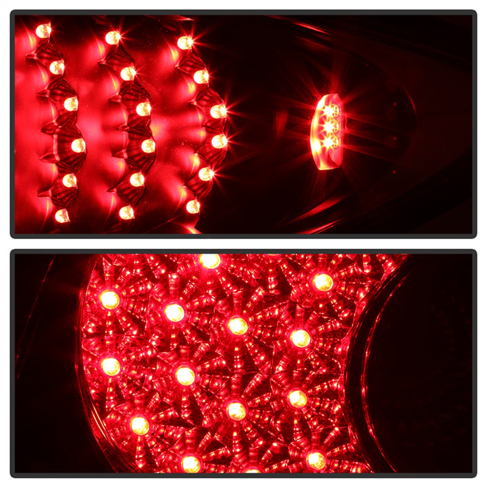 Spyder Auto 5013101 XTune LED Tail Lights; Black; - Truck Part Superstore