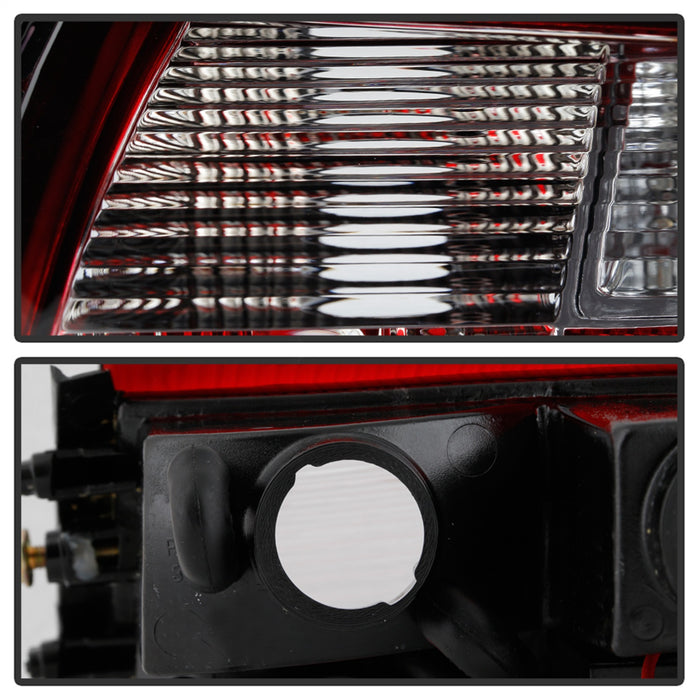 Spyder Auto 5013132 XTune LED Tail Lights; Red Clear; - Truck Part Superstore