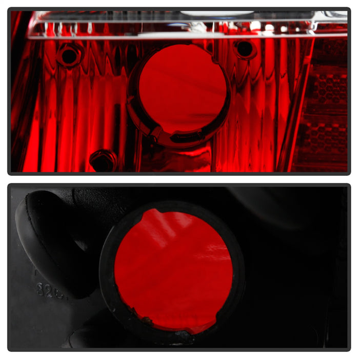 Spyder Auto 5013132 XTune LED Tail Lights; Red Clear; - Truck Part Superstore