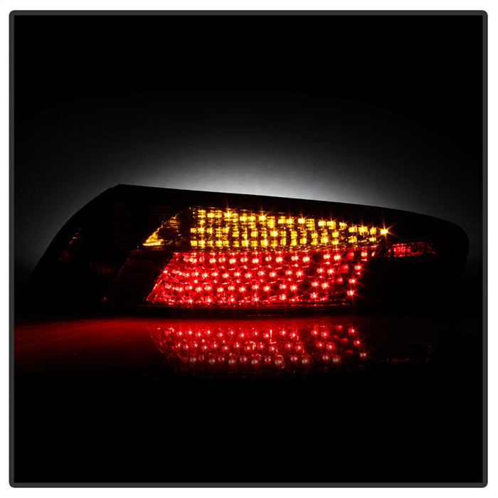 Spyder Auto 5013132 XTune LED Tail Lights; Red Clear; - Truck Part Superstore