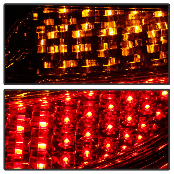 Spyder Auto 5013132 XTune LED Tail Lights; Red Clear; - Truck Part Superstore