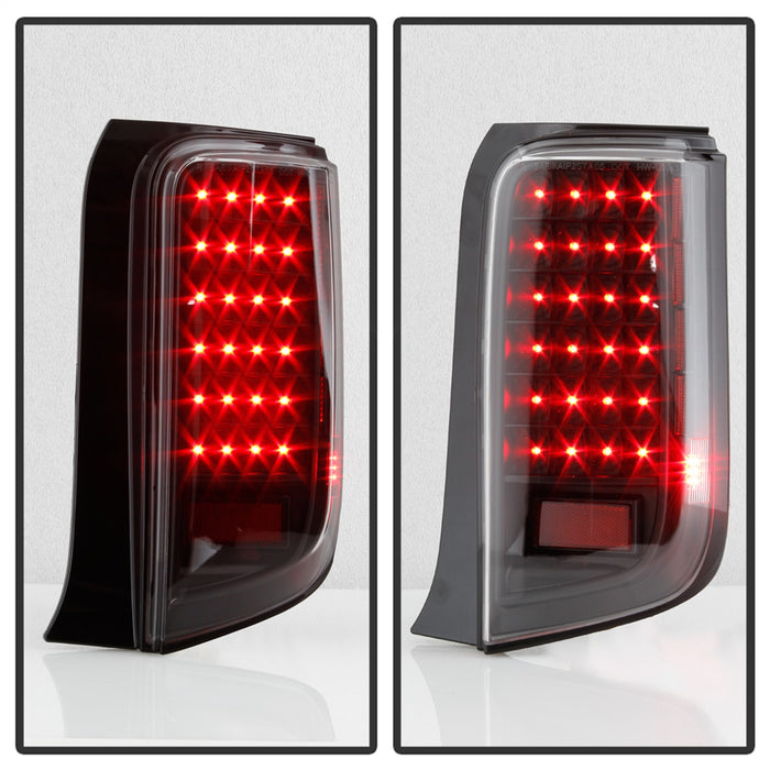 Spyder Auto 5013156 XTune LED Tail Lights; Black; - Truck Part Superstore