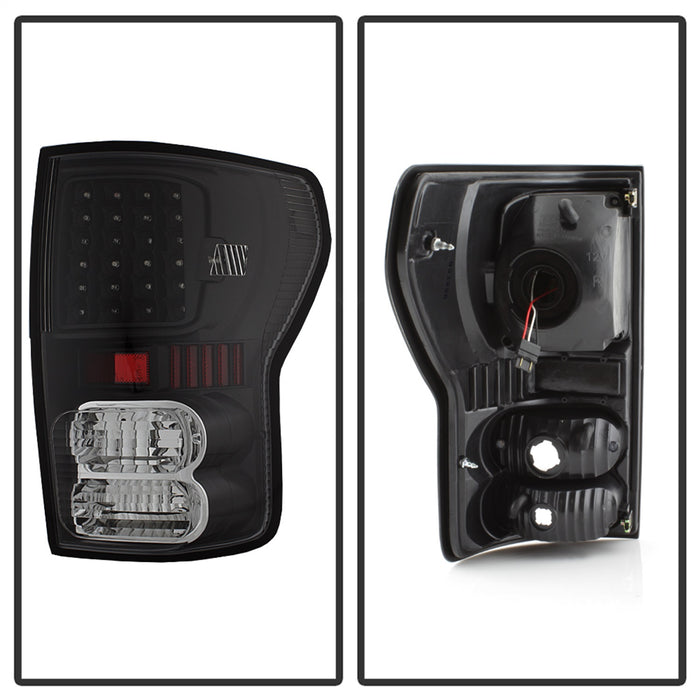Spyder Auto 5013200 XTune LED Tail Lights; Black; - Truck Part Superstore