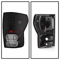 Spyder Auto 5013200 XTune LED Tail Lights; Black; - Truck Part Superstore