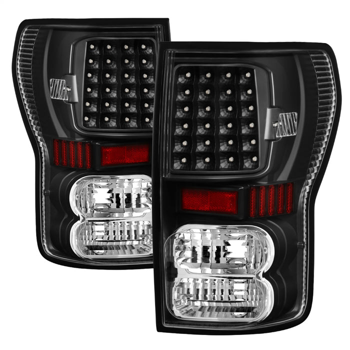Spyder Auto 5013200 XTune LED Tail Lights; Black; - Truck Part Superstore