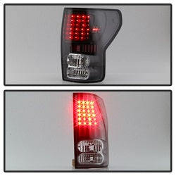 Spyder Auto 5013200 XTune LED Tail Lights; Black; - Truck Part Superstore