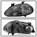 Spyder Auto 5013439 XTune Crystal Headlights; Smoke; - Truck Part Superstore