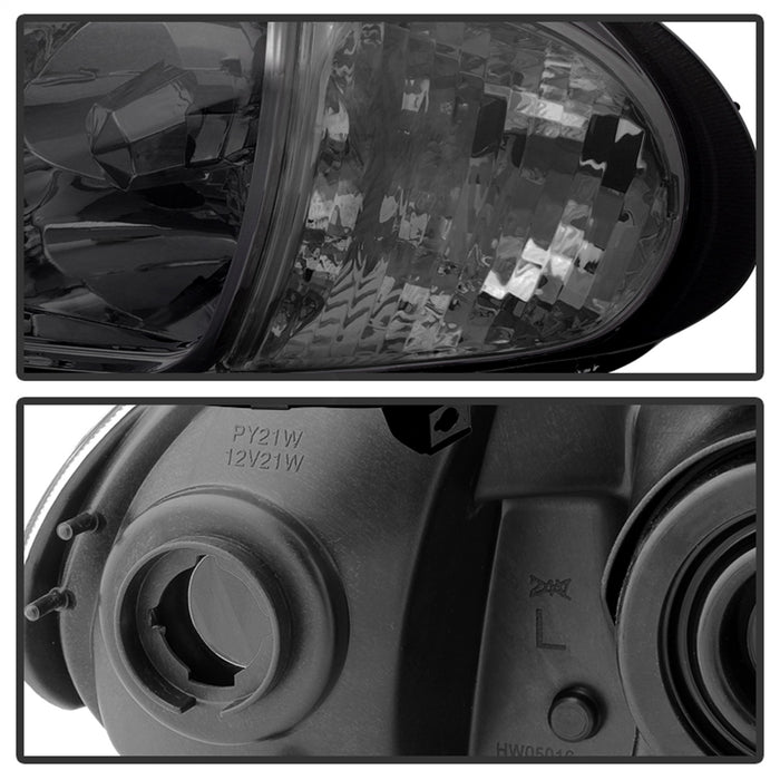 Spyder Auto 5013439 XTune Crystal Headlights; Smoke; - Truck Part Superstore