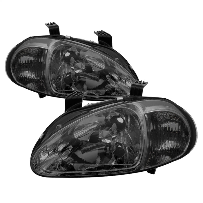 Spyder Auto 5013439 XTune Crystal Headlights; Smoke; - Truck Part Superstore