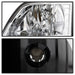 Spyder Auto 5014191 XTune Crystal Headlights; w/Clear LED Corners; Chrome; - Truck Part Superstore