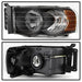 Spyder Auto 5014313 XTune Crystal Headlights - Truck Part Superstore