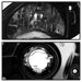 Spyder Auto 5014382 XTune Crystal Headlights; Black; - Truck Part Superstore