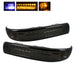 Spyder Auto 5014580 XTune Bumper Lights; Amber; Smoke; - Truck Part Superstore