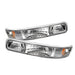 Spyder Auto 5014764 XTune Euro Style Bumper Lights; Amber; Pair; [Available While Supplies Last]; - Truck Part Superstore