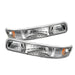 Spyder Auto 5014764 XTune Euro Style Bumper Lights; Amber; Pair; [Available While Supplies Last]; - Truck Part Superstore