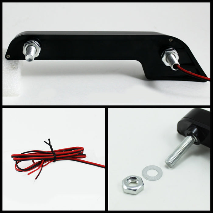 Spyder Auto 5014917 XTune DRL L-Shape Mb Style 0.5W White LED Lights; Black; - Truck Part Superstore