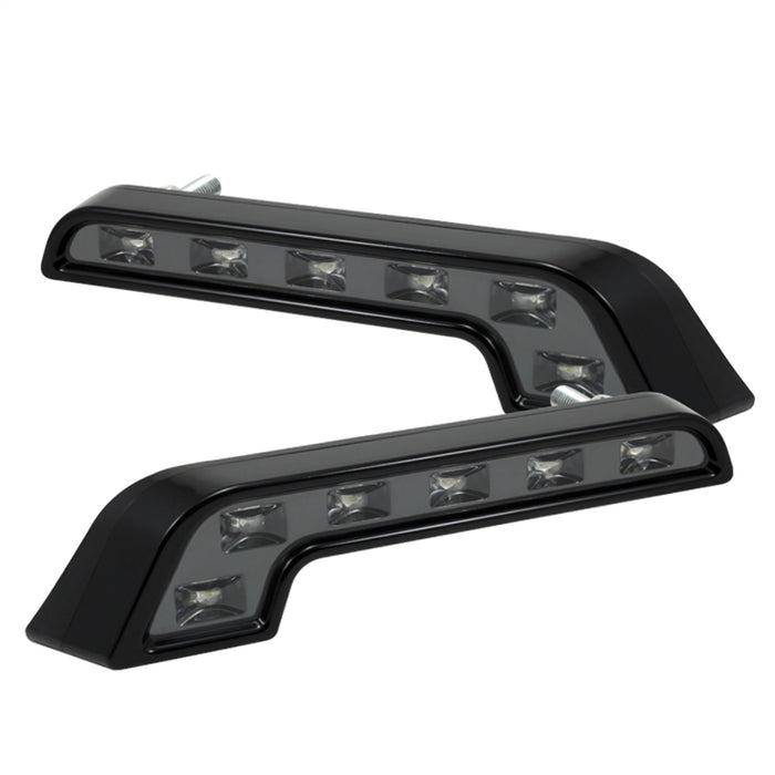 Spyder Auto 5014917 XTune DRL L-Shape Mb Style 0.5W White LED Lights; Black; - Truck Part Superstore