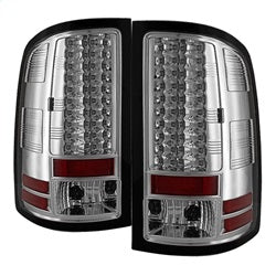 Spyder Auto 5014931 LED Tail Lights; Uses Stock Bulbs; Pair; Chrome; - Truck Part Superstore