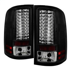 Spyder Auto 5014948 LED Tail Lights; Uses Stock Bulbs; Pair; Black; - Truck Part Superstore