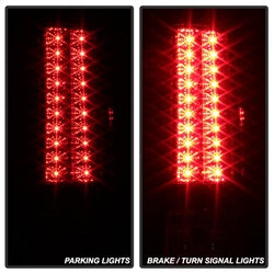 Spyder Auto 5014948 LED Tail Lights; Uses Stock Bulbs; Pair; Black; - Truck Part Superstore