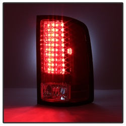 Spyder Auto 5014955 LED Tail Lights; Uses Stock Bulbs; Pair; Red/Clear; - Truck Part Superstore