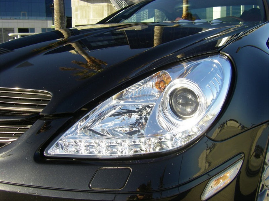 Spyder Auto 5014993 DRL LED Projector Headlights - Truck Part Superstore