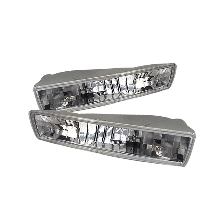 Spyder Auto 5015020 XTune Bumper Lights; Clear; - Truck Part Superstore
