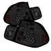 Spyder Auto 5015068 LED Tail Lights; Uses Stock Bulbs; Red Fog Light Bulb Not Included; Pair; Smoke; - Truck Part Superstore
